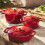 Cooks Professional (Red) Cooks Professional Set of 5 Cast Iron 3