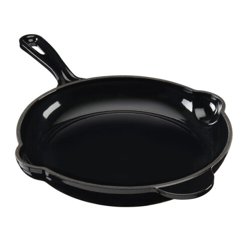 Cooks Professional (Black) Cooks Professional 26cm Cast Iron Frying Pan