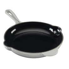 (Grey) Cooks Professional 26cm Cast Iron Frying Pan