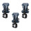 Lightweight ABS Tool Fastener Hanger With Secure Lock-Grey 1