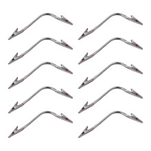 10PCS Multipurpose Stainless Steel Twist Lock Clamps with-18cm