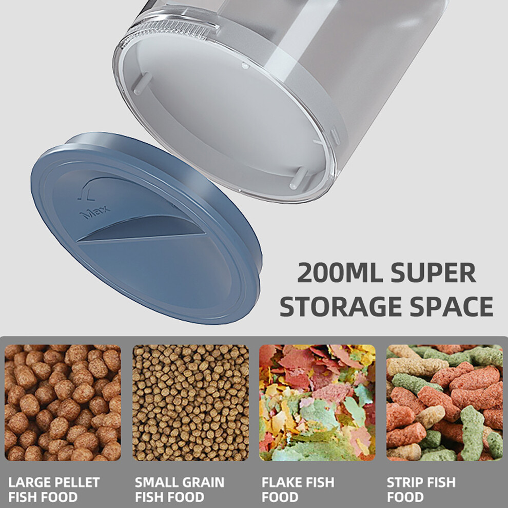 220ml Automatic Fish Feeder Battery