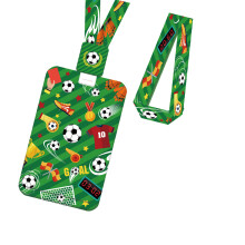Porte-badge rétractable avec sangle de cou amovible et-2