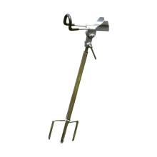 Detachable Steel Fishing Rod Mount With Manual Locking-silver