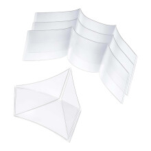Durchsichtiges PVC-Mahjong-Hüllen-Set für ein verbessertes-Klar