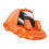 Creatieve sportwagen design dashboard smartphonehouder-Oranje 1