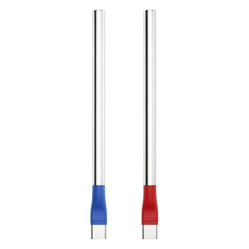 Set mit 2 hochtemperaturbeständigen Typ-C-Anschlussschutz.