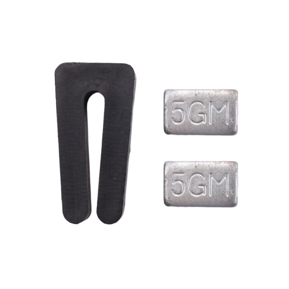16 Set Ceiling Fan Blade Balancing Kit Fan Weight Balancing Kit Include Balancing Clip And Self-Adhesive Metal 5Gm 4712812080786