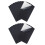 Black Adhesive Back  Sheets Fabric Sticky Back Sheets Self-Adhesive Durable and Water Resistant, 20 PCS 1