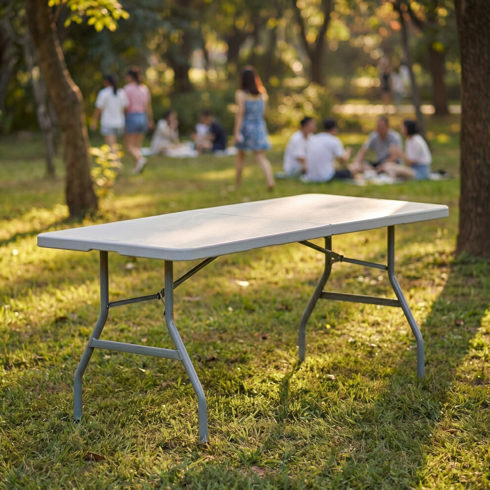 (6Ft) Folding Camping Table With Handle 5056326764077