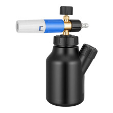 Stable Alloy Car Wash Foam Dispenser For High-White and blue
