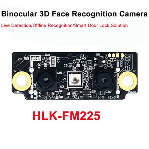 Face Recognition Module FM225 3D Face Recognition Camera with Live Detection AI  Offline Serial Communication 2