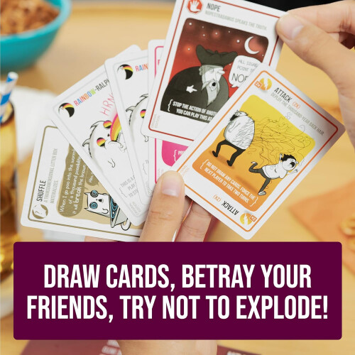 Pakiet Imprezowy Exploding Kittens, Zagraj W Exploding Kittens Nawet Z 10 Graczami 2
