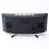 Curved Screen LED Clock with Temperature and Humidity Display Mirror Digital Alarm Clock Multi-Function Clock 7816 4