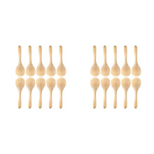 20 Unidades de Chocalhos de PercussãO de MãO Maracas DIY Maracas de Madeira com Som de Sopro Nítido para Lembrancinhas de Música