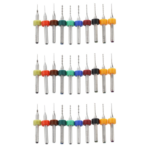Box 30X 0.3-1.2mm PCB Small Drill Bits PCB Drills Drill Drilling