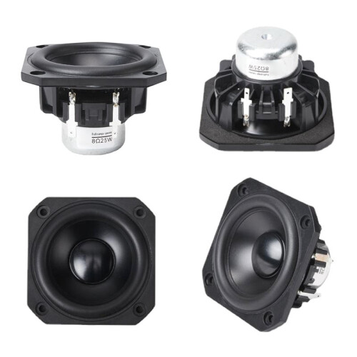 Alto-Falante Auditivo 95AF de 3 Polegadas com 25 W e 8 Ohms, À Prova D'Água, com Corneta de Alta Qualidade e Alta Fidelidade.