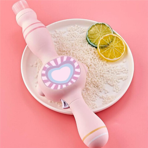 Bubble Machine Elastic Bubble Fog Wand with Magic Effect Portable Bubble Blower for Parties (Includes Water Bottles) B