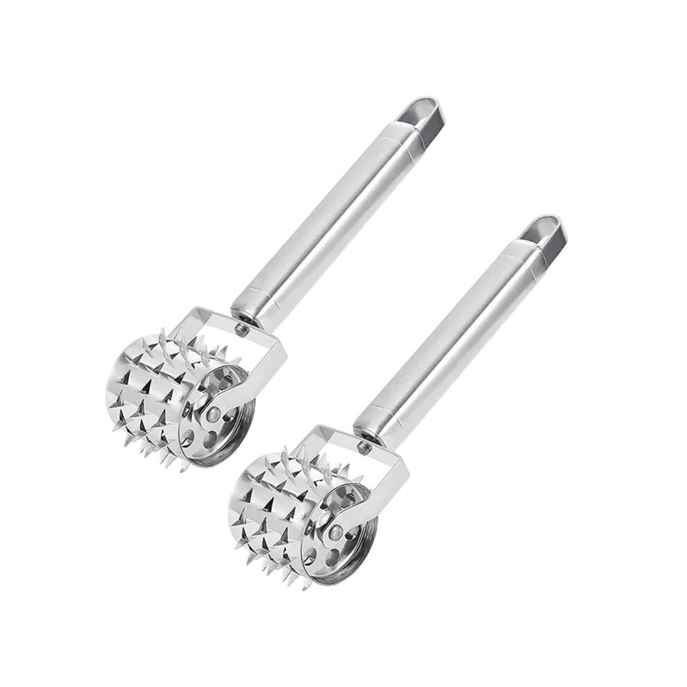 Photos - Tap Hidden Part Jojomino 2Pcs Stainless Steel Meat Tenderizer Chopper Roller Hammer for Steak Knock-Sided Pork Pounders Cooking Kitchen Tools 