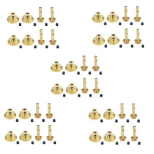 40Pcs Brass Front & Rear Axle Gear Drive Shaft Gear Upgrade Accessories for WPL C14 C24 B24 B36 MN D90 D99 MN99S Parts