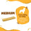 Medium Hard Cheese Chews Yak Chews for Dogs (3Pk) 5