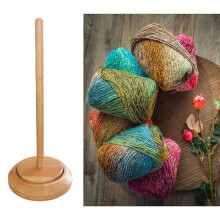 Garnhalter-Spender Aus Holz zum HäKeln, GarnknäUelhalter zum Stricken, Garnspindelspender, HäKelwerkzeug