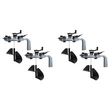 4 Pcs Paint Mixing Mate Lid 1 Gallon Paint Can Mixer with Hand-Crank Drip Free Car Paint Dispenser Mix Paint Evenly