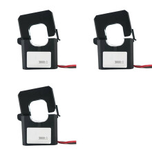 3X 3000/1 Split Core Current Transformer Sensor AC Open Type CT 80A Clamp High Frequency Transformer