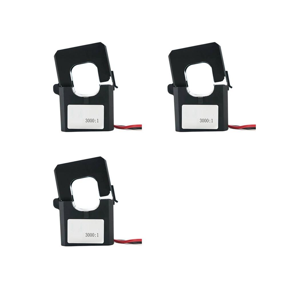 3X 3000/1 Split Core Current Transformer Sensor Ac Open Type Ct 80A Clamp High Frequency Transformer 6032505183494