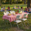 Vida Designs (4 Chairs) Indoor Outdoor Folding Table 5ft & Folding Chairs 3