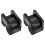 2PCS Rubber Jack Pad Jack Stand Adapter Universal Rubber Slotted Frame Rail Pinch Weld Protector Car Lift Pads 1