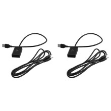 2pcs 7 Inch Car Screen Audio Input AUX to USB Audio Output AUX Activator for   NTG 5.0 System