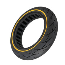 10 Inch Honeycomb Rubber Solid Trye for F40 F30 F20 Electric Scooter 10x2.125 Airless Anti-Skid Tires Yellow