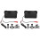 2 Set 5 Inch Motorcycle Portable GPS Navigation Screen Wireless Carplay Android Auto IP68 Waterproof Display 1
