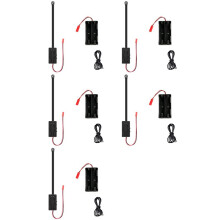 5X Cámara Wifi 1080P HD IP Videocámara Portátil Módulo Inalámbrico Grabación de Video Compatible con para Vista Remota Cámara P2P