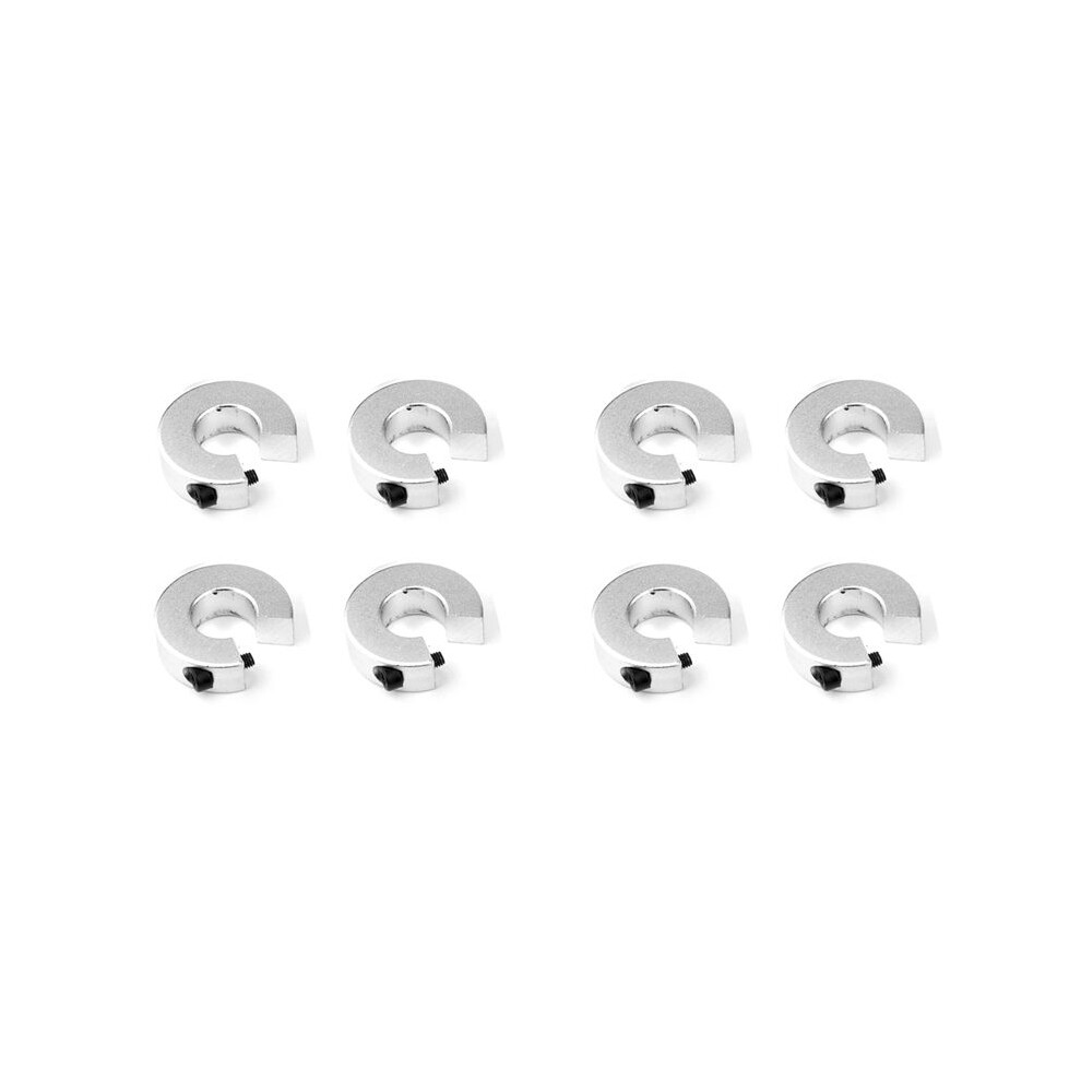 8Pcs Sbr16 Linear Rail Stop Collars Aluminum Alloy Shaft Limit Fixing Rings With Screw,Linear Rail Shaft Stop Collars 6031389016669