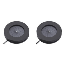 2pcs 1,5-23 mm de Abertura Manual Ajustável Diafragma de Íris Mecânica Diafragma de Íris para Microscópio de Câmera Digital Iris SK23