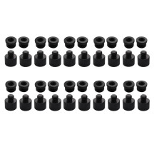 40 Pcs Mic Thread Adapter 5/8 Female to 3/8 Male and 3/8 Female to 5/8 Male Screw Adapter Thread for Mic Stand Mount