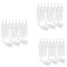 60 Pcs Precision Tip Applicator Bottle, Empty Applicator Glue Bottle for Small Gluing Projects, 30Ml /1 Ounce