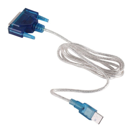 USB Naar Printer DB25 25-Pins Parallelle Poortkabeladapter