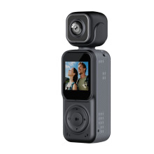 4K Handheld Sports Camera Dual Lens WIFI Control Video Recorder Night Vision Wearable Body Cam for Outdoor Cycling