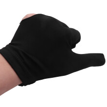 10Pcs Billiard Gloves 3 Fingers Left and Right Hand Glove Snooker Cue Pool Gloves