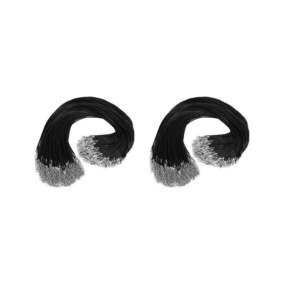 200Pcs Necklace Cord With Clasps,Necklace Cords For Pendants,18Inch Bulk Necklace Chains For Jewelry Making Supplies C 4712880232469
