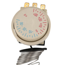 2X Freezer -30-+30 AC 250V 16A AC380V Temperature Capillary Thermostat