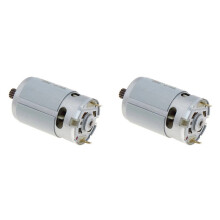 2X Motor RS550 21V 14 Dentes para Serra Elétrica Sem Fio de 4/6 Polegadas Serra de Toras