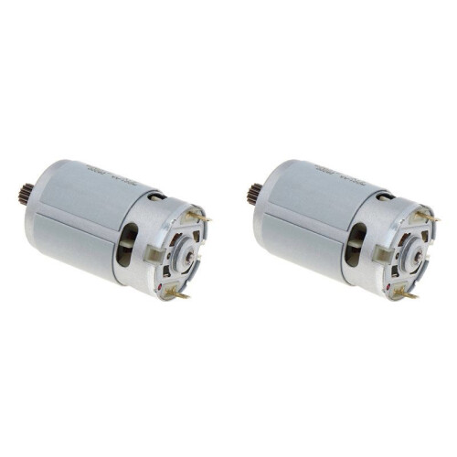 2X Motor RS550 21V 14 Dentes para Serra Elétrica Sem Fio de 4/6 Polegadas Serra de Toras