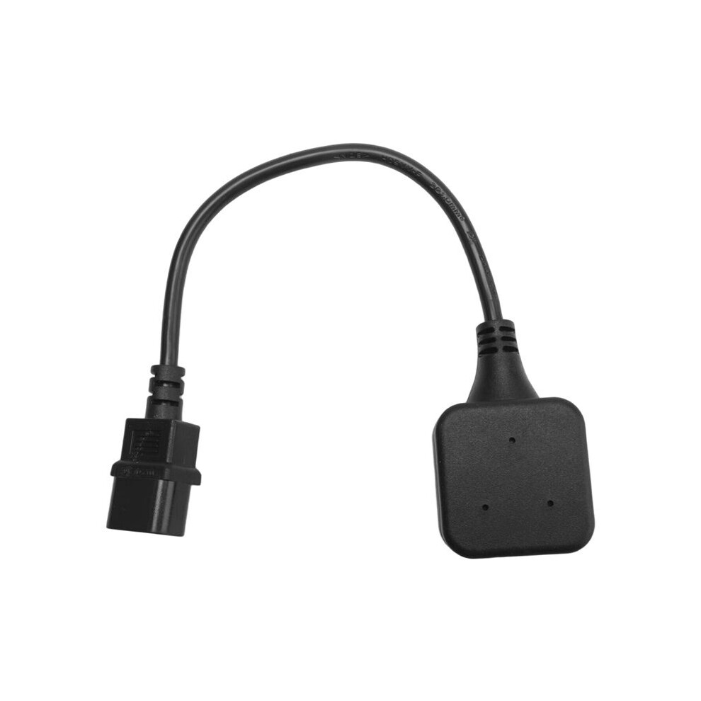 3X Iec320 C14 To Uk Bs1363a Outlet Socket,Iec C14 Male Plug To Uk 3Pin Female Socket Power Adapter Cable (0.) 6034197924713