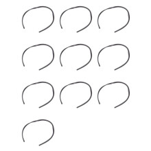 10X Silicon 28 Tum 6 mm Universal Fordonsbyte Torkarblad Refill