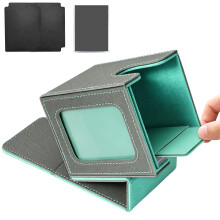 Boîte de rangement en matériau synthétique de qualité-Vert