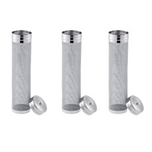 3X Beer Dry Hopper Filter,300 Micrometre Mesh Stainless Steel Hop Strainer Cartridge